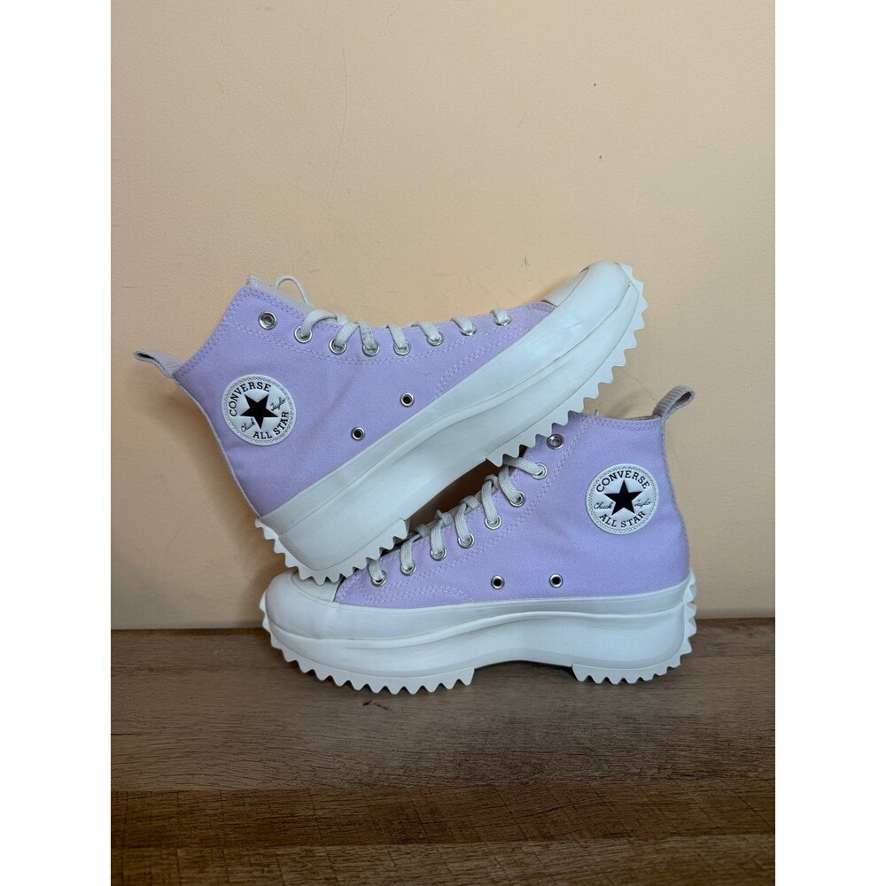Converse Run Star Hike High Women's Pink Purple A01582C US Size 10 shoes